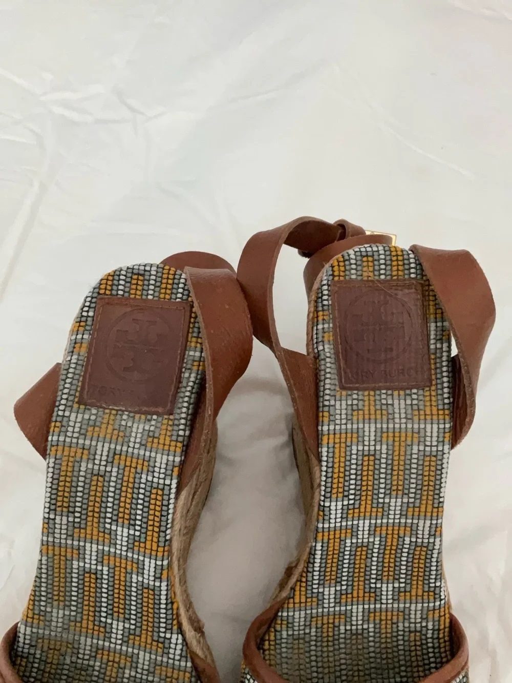 Tory Burch wedge platform heels
